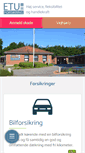 Mobile Screenshot of etuforsikring.dk